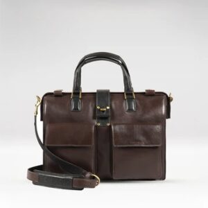 rown Leather Briefcase