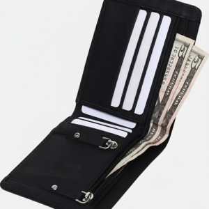 Men Casual Black Wallet